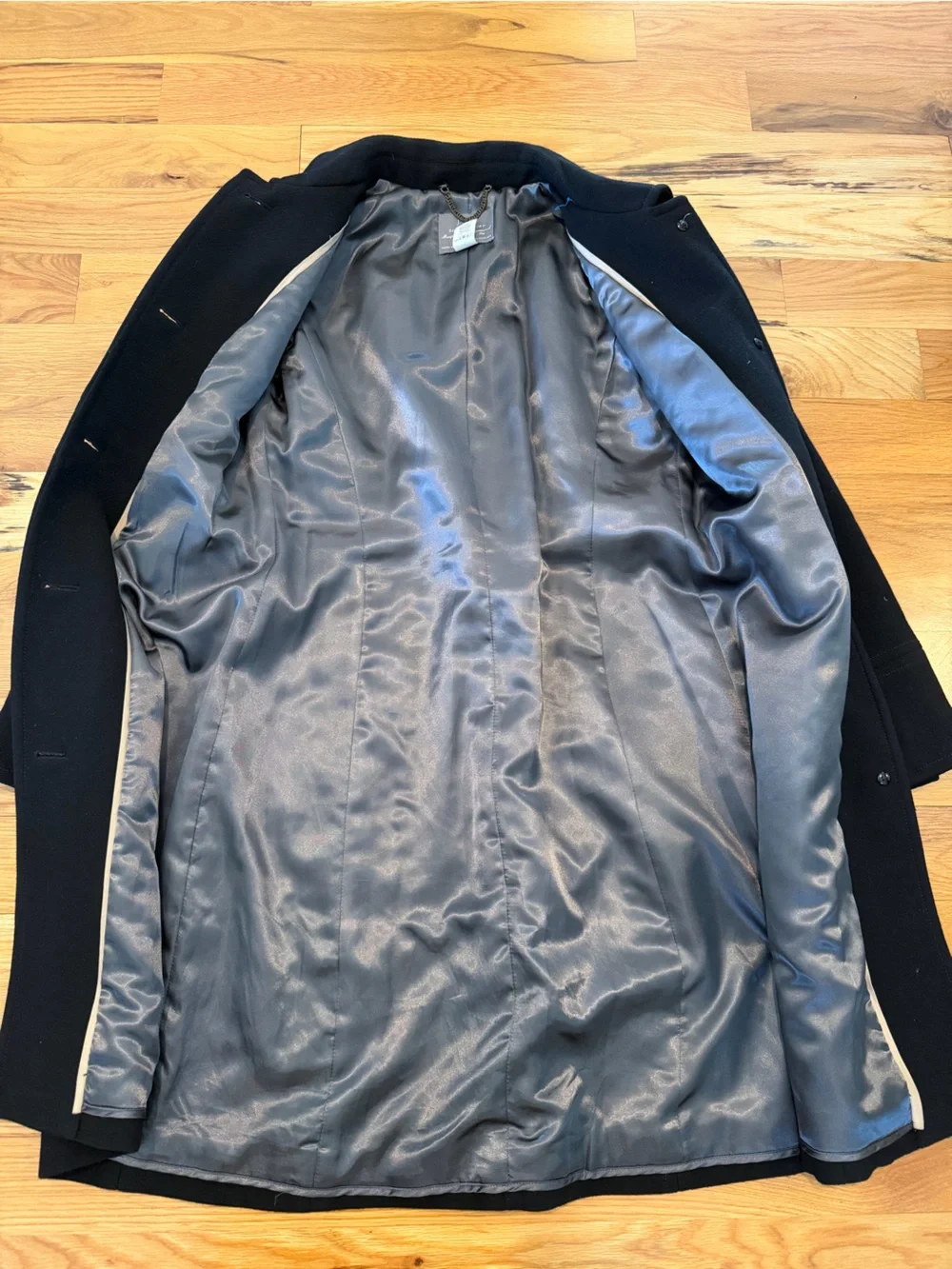 J. Crew Classic Lady Day Coat Italian Double Cloth Thinsulate Size 6 - Picture 4 of 9